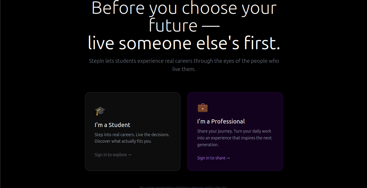 StepIn screenshot